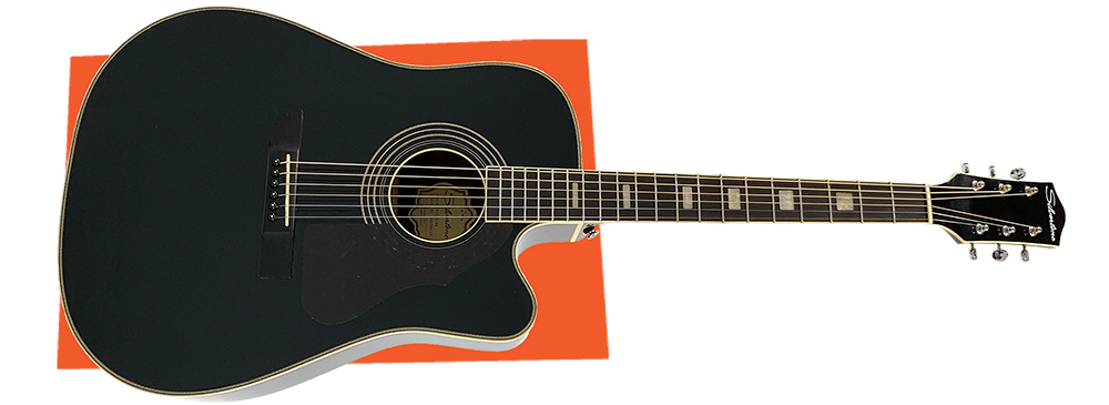 955CE BK – Silvertone Guitars